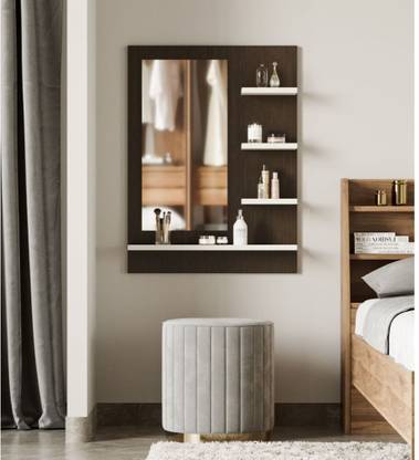 Wakefit Dressing Table | with Mirror & Storage - Keid Engineered Wood Dressing Table
