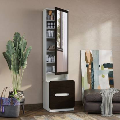 Wakefit Dressing Table | with Mirror & Storage - Mendla Engineered Wood Dressing Table