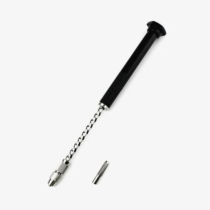 ATAR PCB Push Hand Drill Hobby Precision Drilling Tool Black Drill Bit Guage