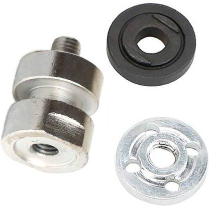 Kiesh 4 inch (100mm) Angle Grinder Double Wheel Adaptor /Nut/Attachment for Using Two Blades Together with Gear and Pinion DNGP04 Rotary Tool
