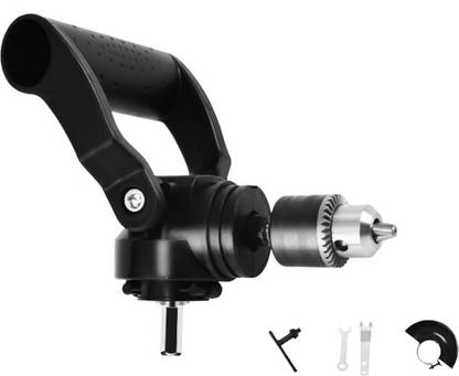 Probero Right Angle Drill Attachment Universal 90 Degree Converter Right Angle Drill Attachment for Impact Driver with Handle 90 Degree Adapter Specialty Woodworking Bits
