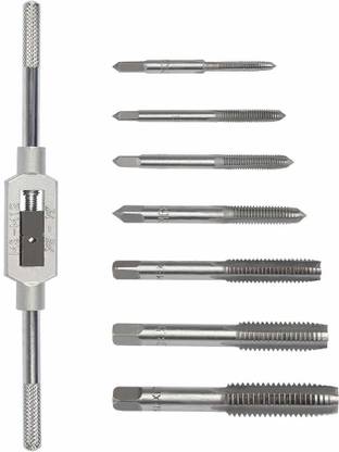 Inditrust Tap Drill Bits Set M3 M4 M5 M6 M8 M10 M12 Adjustable Tap 1/8-1/2" Tap Drill Bits Set M3 M4 M5 M6 M8 M10 M12 Adjustable Tap 1/8-1/2"