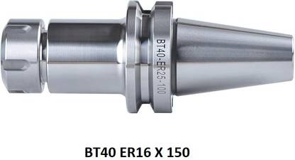 TH1 BT40 Collet Chuck BT40 ER16 X 150 Tool Holding In Machining Centers