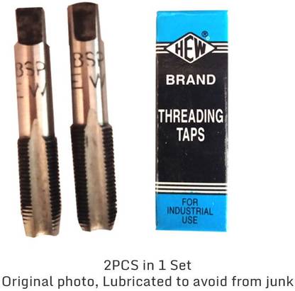 HEW 1/8 BSP Threading Taps (Model No. HEWCS1/8BSP2)