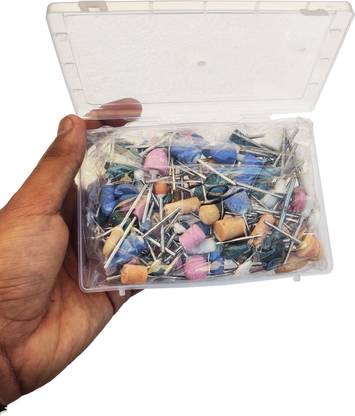 HAMMER MAN 100PC abrasives polishing burs Rotary Tool Accessories Kit Polishing Buffing Grinding Bit Drill Bit Rotary Tool Attachment