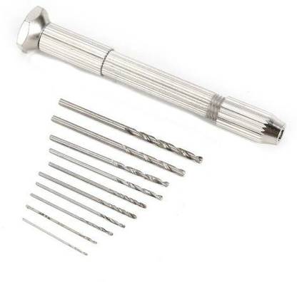 KAVYA TOOLS POWER 10PCS Mini Tiny Micro HSS Drill Bits 0.8mm-3.0mm Hand Model Craft DIY Tool