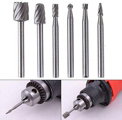 kts12 6pcs HSS Grinding Head Set Routing Router Grinding Bits