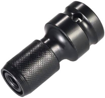 AS TOOL CENTER 1/2 Inch Square To 1/4 Inch Hex Female Socket Impact Driver