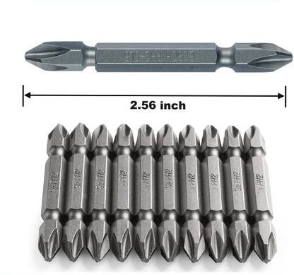 ALPHABET PH2-65MM Screw Driver Drill Bit Set +/+