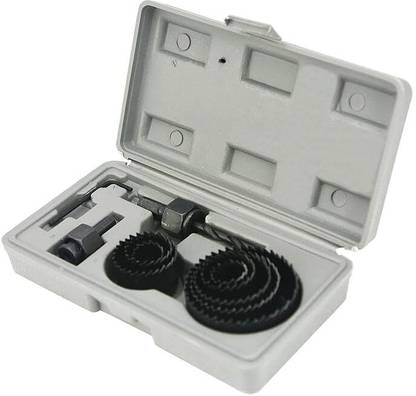 RanPra 11 In 1 Metal Alloys Wood Hole Saw Set Wood Hole Saw Cutting Set (11 pcs, 19-64mm