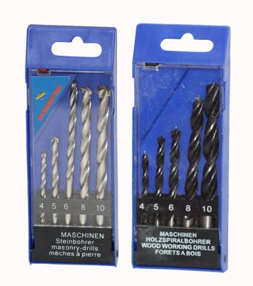 Digital Craft 5Pc Tungsten Carbide Tip Drill Bit Set