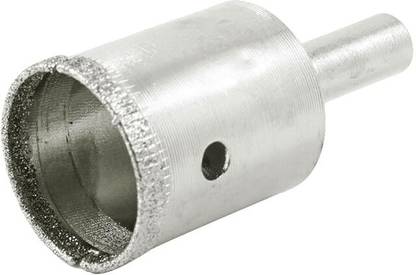 KMECOMM Tile Ceramic Marble Drill Bit Cutter 25Mm for making clean and accurate hole on glass, tile, granite and marble.