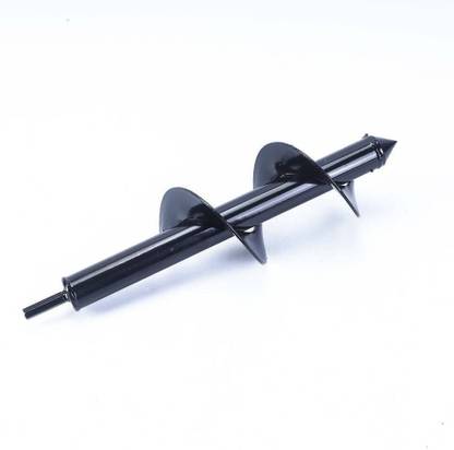AS TOOL CENTER Auger Drill Bit 12inch Garden Plant Flower Bulb Auger For Planting Trees, Gardening, and Large Fencing Projects