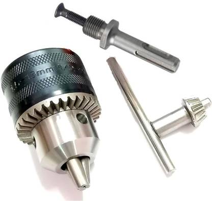 Kiesh DC050 Drill Bits 13mm Drill Chuck for Drill Machine and Rotary Hammer With SDS Adaptor Key Set Female 1/2" 20 Unf