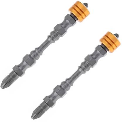 Kiesh 2 Pcs PH2 65 MM (++) Screwdriver Bits With Magnetic Ring Head Standard Screwdriver Set