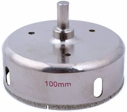 KAVYA TOOLS POWER 100 mm 4" inch Diamond Hole Saw Granite Drill Bit Coated Masonry Drilling Cutter