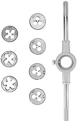 ATOZTOOLS Tap and Die Set Drill Threading Kit Metric Tap and Die Kit Thread Cutting Tool Set Hand Tools