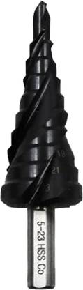 Lyla Metal Cone Spiral Drill Bit Triangle/Hex Shank Hole Cutter Triangular 5-23' Metal Cone Spiral Drill Bit Triangle/Hex Shank Hole Cutter Triangular 5-23 Paddle Bits