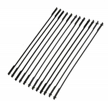 HERBALIX 12pcs 5 Inch 125mm Pinned Scroll Saw Blade Wood Working Power Tools