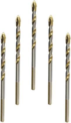 Inditrust Ceramic bit Carbide 5pc 8mm for Marble , tile , Marble, Glass, Wood drill bit
