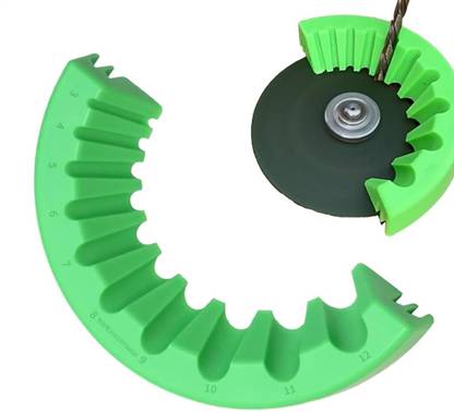 Verilux Drill Bit Sharpener Guide for Angle Grinder Multi Jig Tool Drill Bit Sharpener and Precision Grinding Guide for Angle Grinder Attachments Specialty Woodworking Bits