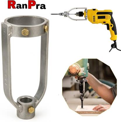 RanPra Square Hole Drill Adapter Attachment High Strength Connector for Drill Machines