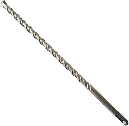 S4 Steel (12 x 310mm) Cross Tip Plus Hammer Drill Bit (Silver)