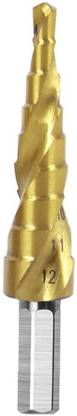 DUMDAAR Spiral Step Drill bit 4-12mm (Pack of 1)