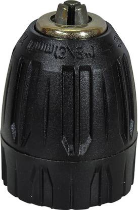 Digital Craft 10MM Heavy Duty Keyless Drill Chuck 3/8-24UNF for High Torque Cordless & Electric Screwdriver Machine Quick & Easy Bit Changes for Drilling
