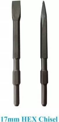 Sauran Chisel Set For Demolition Hammer 5Kg (Model - 0810) Pointed and Flat