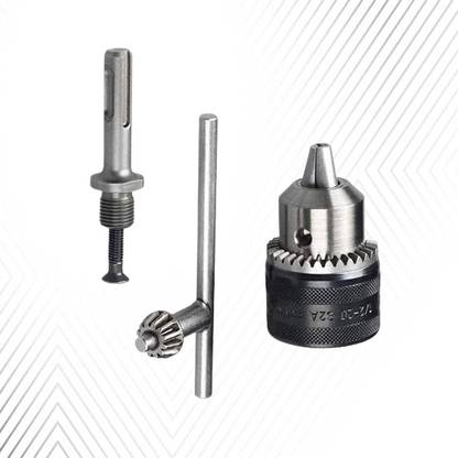 Aldeco Heavy-Duty SDS Drill Chuck Adapter for Impact and Rotary Hammer Drills