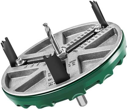 amiciTools Adjustable Hole Saw Bit for Sawing Various Diameters Electric Drill Attachment for Metal Sheet Cutting, DIY Metal Shearing Machine