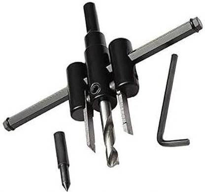 saysha Alloy Steel Metal Wood Circle Cutter Hole Saw Drill Bit DIY Tool 30-300mm Alloy Steel Metal Wood Circle Cutter Hole Saw Drill Bit DIY Tool 30-300mm