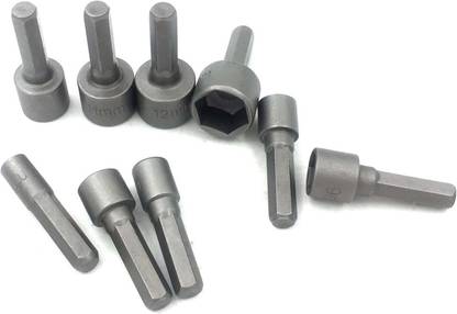 uptodatetools 5-13mm Socket Wrench Screw Power Drill Adapter Tool