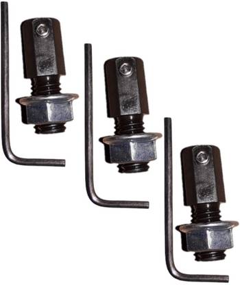Sonsole 775 & 555 DC Motor 5mm Shaft Adapter, Stud, Connector with Allen Key (Pack of 3)