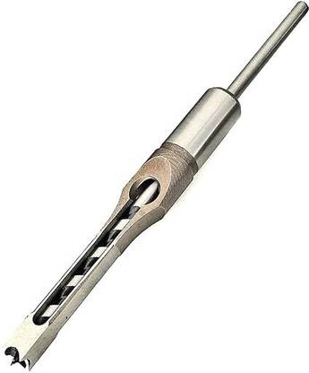 NITYA 10mm Square Hole Mortiser Drill Bit Mortising Chisel Woodworking Electric Drill Tools