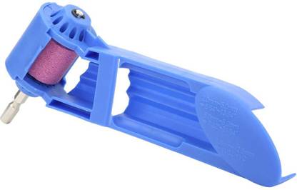 AS TOOL CENTER Drill Grinder Grinding Tool, Drill Bit Sharpener Portable for Grinding Iron Drill Bit(Blue)'