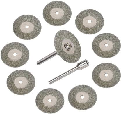 uptodatetools Cutting Wheels Welding Di0scs 10pcs 25mm 0.5mm Connecting Rods Compatible Full Sand Diamond Wheels Tungsten Electrode Sharpener Blades Replacement