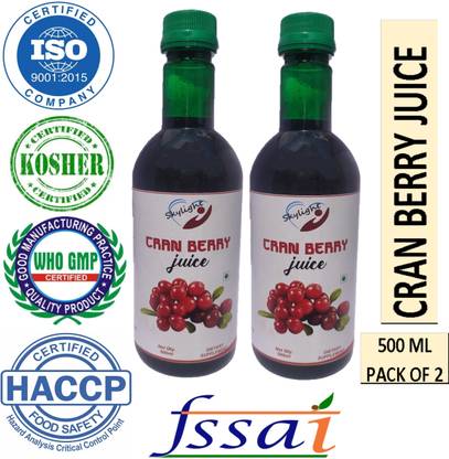Skylight CRAN BERRY JUICE 500 ML PACK OF 2