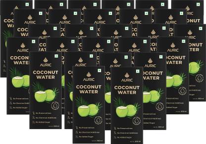 Auric Tender Coconut Water Drink | Natural Energy, No Added Sugar, Fresh & Hygienic