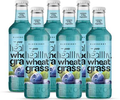 JIVO Healthy Ayurvedic Wheatgrass Blueberry Juice Immunity Booster Preservatives used