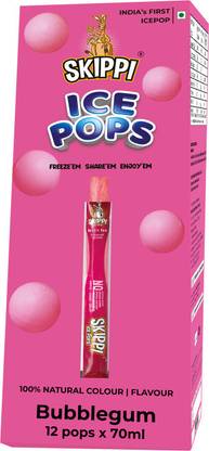 Skippi Ice Pops Bubble Gum