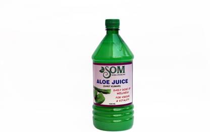 Som Herbal Specilaities Aloe Juice (Ghrit Kumari) Daily Dose Of Wellness For Vigour & Vitality