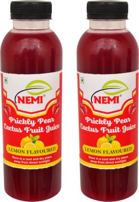 nemi Prickly Pear Cactus Fruit Juice With Hemoglobin Booster Pack of 2