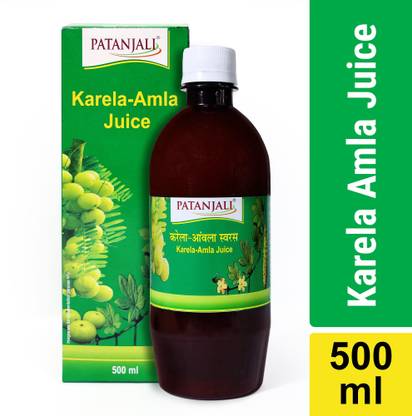 PATANJALI Karela Amla Juice, Natural Herbal Juice