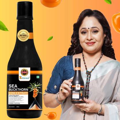 Srishma Sea Buckthorn Juice, Himalayan Berry, Enrich With Omega 3,6,9 & 7