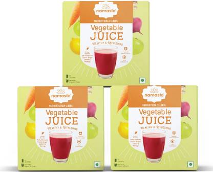 Namaste Healthy Vegetable Juice Premix, 30 Readymade Powder Sachets, 750g