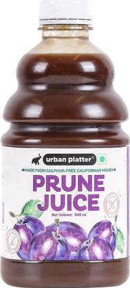 urban platter Prune Juice, 946 ml (100% Californian Prunes,No preservatives, Natural laxative)