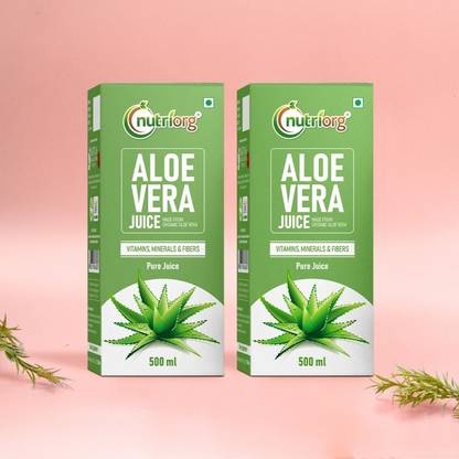 Nutriorg Aloe Vera Juice 500 ml Combo Pack