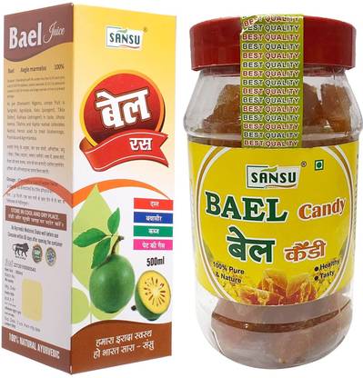 Sansu Beal Juice 500ml. + Beal Candy 200g | Bel for Healthy & Good Digestion